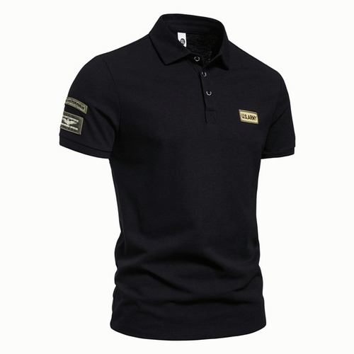 Playera Táctico Deportiva Ropa Americana De Hombre Poliéster