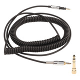Cable En Espiral Para Audífonos De Alta Fidelidad Con Soni