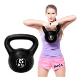 Pesa Rusa 6 Kg/13.2 Lb Kettlebell, Funcional Cross Tayga