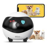 Camara Para Perros De 360°: Camara Movil Para Toda La Casa, 