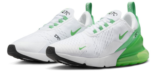 Tenis Para Mujer Nike Air Max 270 Blanco/verde