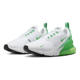 Tenis Para Mujer Nike Air Max 270 Blanco/verde