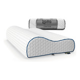 Almohada Ortopedica Memory Foam, Laila Contour Color Blanco