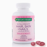 Hair, Skin & Nails Cabelo Pele Unhas 250cps Nature's Bount