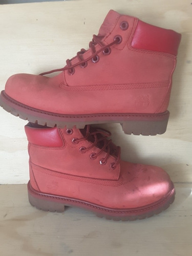 Botas Timberland Rojas #20