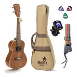 Serie Ukulele Bundle Deluxe De Concierto De Hola Music Model