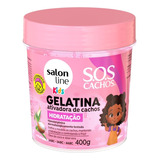Gelatina S.o.s Kids Cachos Hidratación 400gr Casa Belleza 