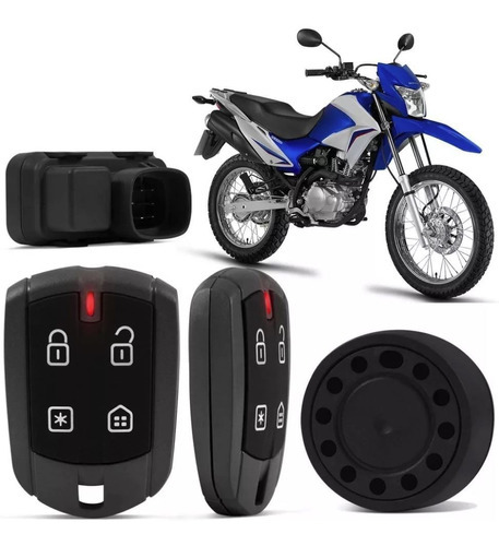 Alarme Moto Positron Dedicado G8 Honda Bros 150 160 Xre 190