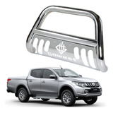 Burrera Protector Bar Cromada Mitsubishi L200 2016 - 2019