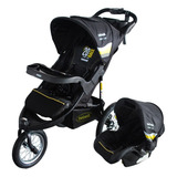 Coche Bebesit Kiddo 4en1 Jogger Todo Terreno Llanta Inflable Color Negro