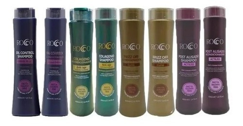 Shampoo O Acondicionador Rocco Sin Sal 400 Ml (1 Unid)