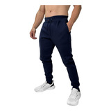 Pantalon Jogging Con Puño Friza Invierno Termico Hombre