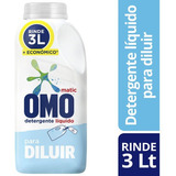 Omo Detergente Líquido Para Diluir 500ml Rinde 3lt