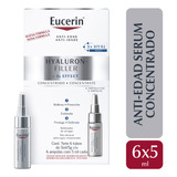 Eucerin Hyaluron Filler Serum Concentrado Antiarrugas X 6