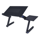 Suporte De Cama Com Mousepad P/ Notebook Preto