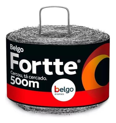 Arame Farpado Belgo Fortte® - 500m Belgo Bekaert Arames