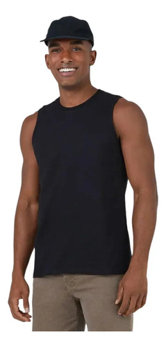 Regata Machão Malwee Masculina Em Algodão Básica Lisa | Frete grátis