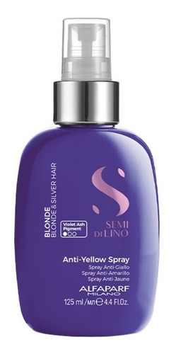 Spray Para Cabello Alfaparf Semi Di Lino Anti Yellow 125 Ml