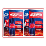 Kit 2x Condrotop Ultra Colágeno Ii Glicosamina 60 Comp Cada Sabor Neutro