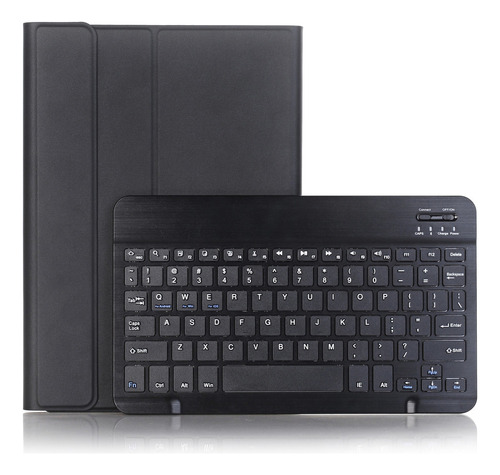 Capa Para Samsung Tab S7/s8 Com Teclado Iluminado Bluetooth