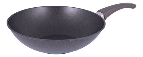 Wok Essen 30cm Diametro/ 3 Litros Color Terra Con Espátula 