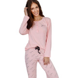 Pijama Jaia Art 24002 Baby C/cartera Y Pantalón Estampado