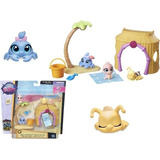 Littlest Pet Shop Risa En La Playa / Picnic En Parque Hasbro