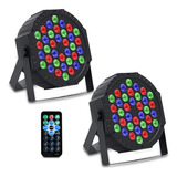 Luces De Fiesta 2 Pack, Luces De Escenario 36 Led Par L...