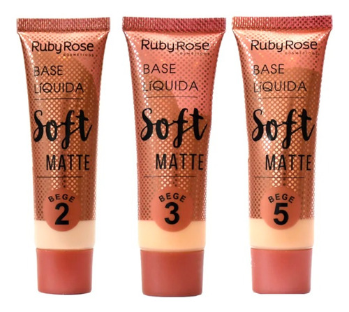 Base Soft Matte Bege Trendy - mL a $962