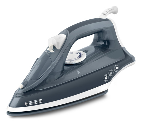 Plancha Vapor Black And Deckertrueglide Antiadherente  110v