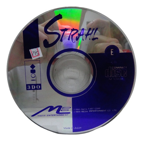 Cd Strahl Com Manual 3do Original Japonês Raríssimo