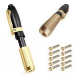 Caneta Pressurizada Press Pen Gold 5ml + Kit 10 Seringas Pressão