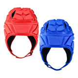 2 Pieces Breathable Rugby Football Helmet