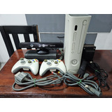 Xbox 360 + 2 Controles Originales + Kinect + 64 Juegos