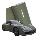 Vinil Wrap Verde Claro Khaki Brillante Luxury Pet Hd 1x1.52m