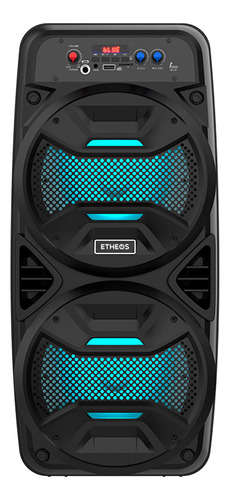 Parlante 20w Bluetooth Portátil Karaoke Transportable