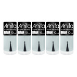 Kit Esmalte Anita Super Secante Não Oleoso 5 Unidades