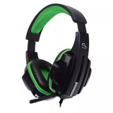 Fone De Ouvido Headset Gamer P2/cabo Nylon Verde - Ph123