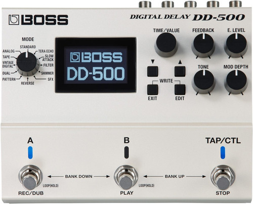 Pedal Boss Dd500 Delay Digital Para Guitarra Midi Palermo