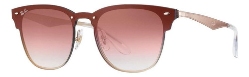 Ray Ban Rb3576n 9039v0 Clubmaster Blaze Rosa Degrade Bronce