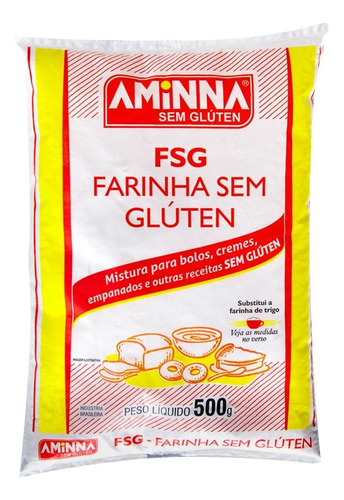 Farinha Sem Glúten Aminna 500g