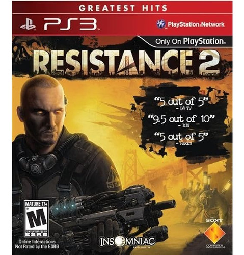 Ps3 Resistance 2 Novo Lacrado