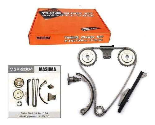 Kit Cadena De Tiempo Nissan Primera 2.0 Sr20de Mgr2004 Foto 2