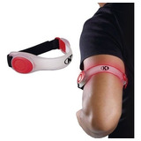 Brazalete Led Banda Luminosa Seguridad Deportiva Color Blanco/rojo