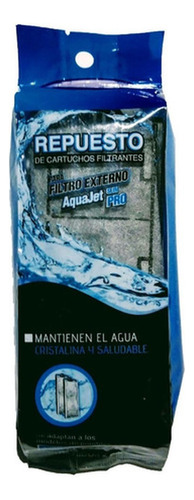 Repuesto Cartuchos Filtro Lomas Cascada Aquajet Slim Pro