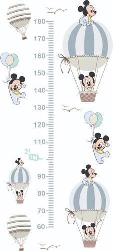 Adesivo Infantil Régua Medidora De Crescimento  Rg64