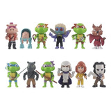 Tortugas Ninja Coleccion X12 Figuras Tmnt