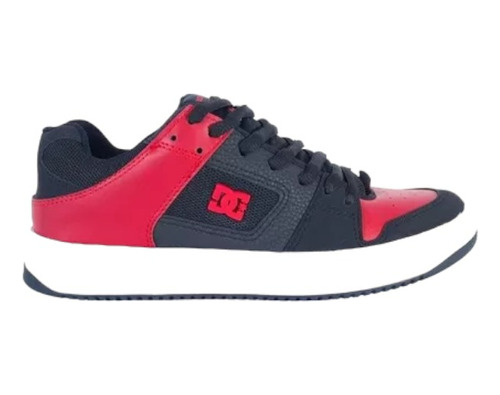Zapatilla Dc Shoes Mod Manteca Ss Negro Rojo Exclusiva