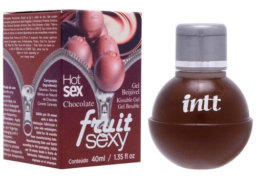 Gel Excitante Para Sexo Oral. Fruit Sexy Chocolate