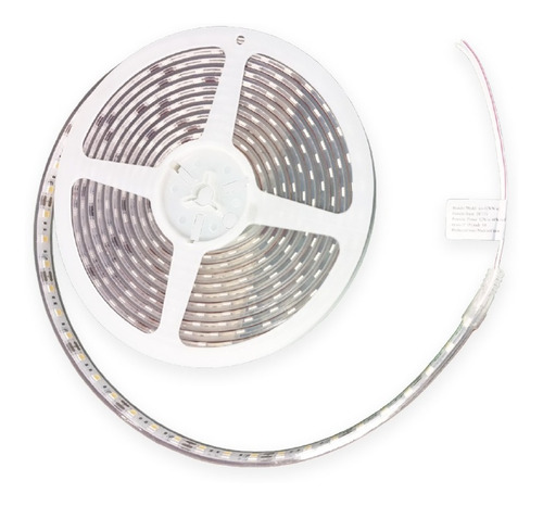 Tira Led 5050 Exterior Blanco Calido 60w 300 Leds X 5m 12v